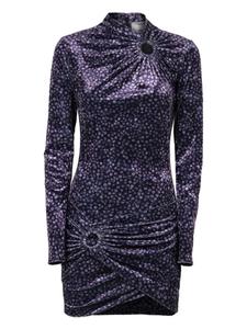 ISABEL MARANT бархатное платье Havana, фиолетовый