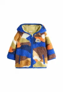 Флисовая куртка стандартного кроя Next, Blue Scene Hooded