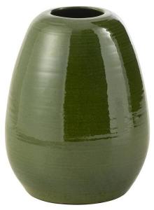 Декоративная ваза J-LINE VESA, 23x23x23 см, зеленый
