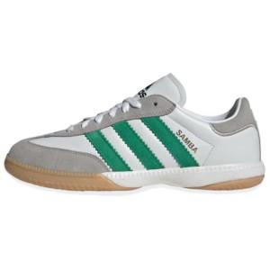 Кроссовки adidas originals SAMBA MN Lifestyle Shoes Unisex Low-top Cloud White/green, зеленый