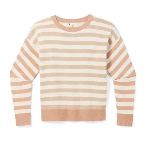 Женский свитер Edgewood Boyfriend Crew Sweater, цвет Almond, Донегол Smartwool
