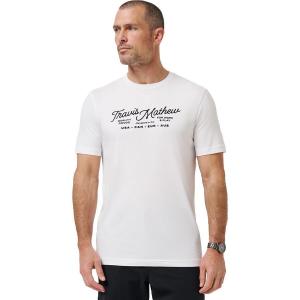 Футболка TravisMathew Perfect Plan TravisMathew, White
