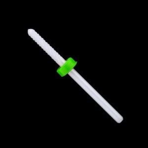 Керамический нож для кутикулы маленький бочонок c 3/32" - насыщенный зеленый, AllePaznokcie