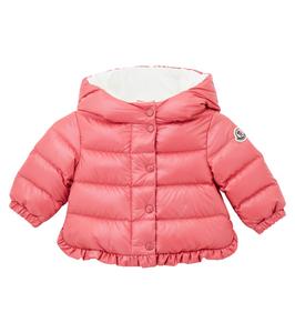 Детская стеганая куртка-пуховик Moncler Enfant, Rose