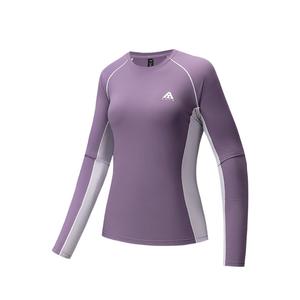 Футболка женская ANTA, серо-фиолетовый