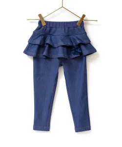 Леггинсы с оборками Panpantutu, цвет Indigo