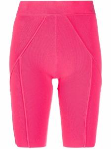 Helmut Lang облегающие шорты Mirco Bond, розовый