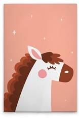 Картина на холсте A.S. Création Unicorn 1 цвет rosaweissbraunorange