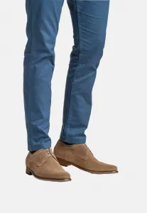 Элегантные туфли на шнуровке lace de draver 03 Floris Van Bommel, Lightbrown