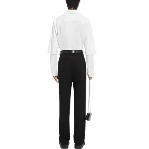 Повседневные брюки мужские черные Mm6 Maison Margiela, черный