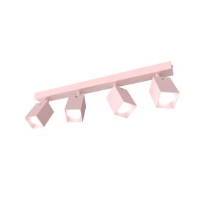 Потолочный светильник Lumicom, 6x60x18 см, розовый