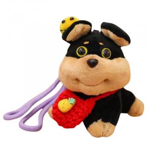 Очаровательный брелок плюшевая кукла Bee Dog высотой 13 см Mise