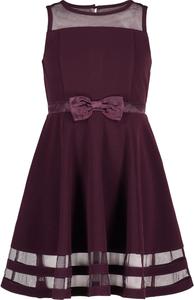 Платье для вечеринки без рукавов Calvin Klein для девочек, облегающий силуэт, круглый вырез и застежка-молния сзади, Dark Purple