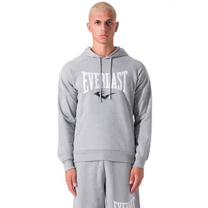 Толстовка Everlast Unbrushed fleece logo, серый