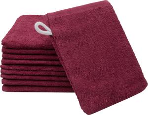 Перчатки для мойки набор  Zollner, бордовый