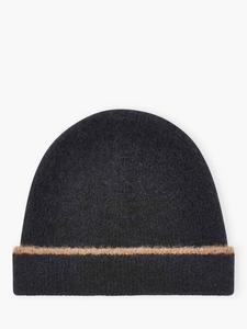 Шапка-бини из альпаки Brora, Ink