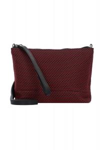 Сетчатая сумка через плечо 17 см JOST, красный