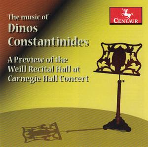 CD диск Constantinides / Dietz / Gurt: Music of Dinos Constantinides