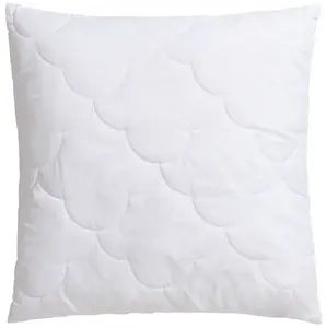 Подушка "мой дом" из микрофибры "Подушка "Лунный свет" 40х80 см, 80х80 см", наполнитель: фибровые шарики, чехол: полиэстер или антибактериальное микроволокно, (1 штука), подушка My home, белый