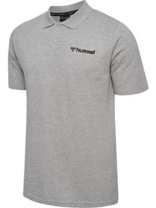 Hummel Поло "Hmlmover Cotton Polo" серого цвета