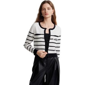 ELLE Трикотаж Women's Black White