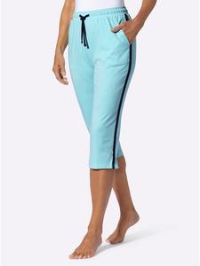 Брюки для отдыха цвета аквамарин Sieh an!