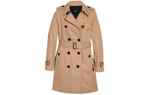 Женский тренч COACH, цвет Khaki