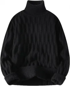 Мужской водолазка джемпер джерси однотонный