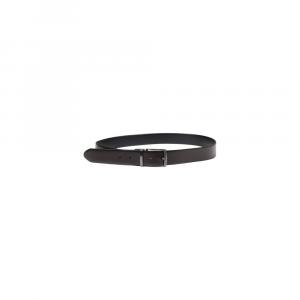 Коричневый кожаный ремень Guess