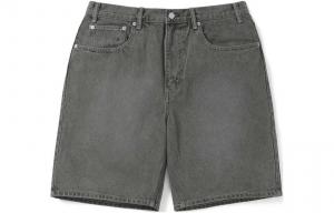 Потертые джинсовые шорты Thisisneverthat, серый