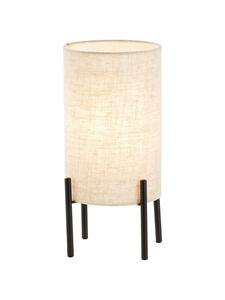 Brilliant Настольная лампа Fairhill, диаметр 13,7 см, цвет черный/натуральный