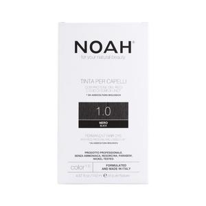 Стойкая краска для волос Tinta per capelli. Noah, цвет 1.0 black, 140 мл