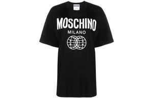 MOSCHINO Футболка женская черная
