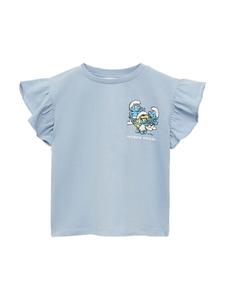 Футболка MANGO KIDS SMULOVE, Light blue