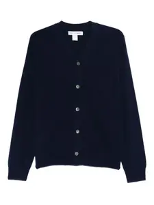 Кардиган с V-образным вырезом Comme Des Garçons Homme, синий