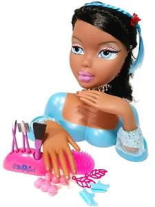 Norimpex, кукольная головка для укладки, расчесывание зажимов для макияжа