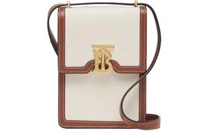 Burberry Мини-сумка Робин бежево-белая