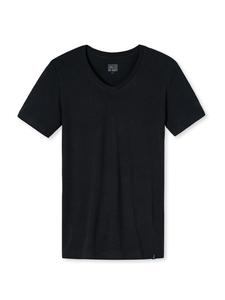 Майка Schiesser /Shirt Kurzarm Long Lift Soft, цвет blauschwarz