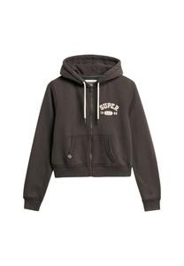 Толстовка с капюшоном на молнии Superdry, черный