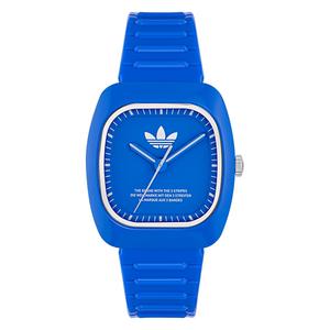 Adidas Originals Часы Adidas Wrist Watch Quartz Movement 39mm White Dial Unisex, Minimalist Style Blue