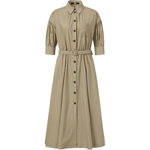 KARL LAGERFELD / Karl Lagerfeld Jeans Karl Lagerfeld SS25 платье с короткими рукавами Women's Khaki