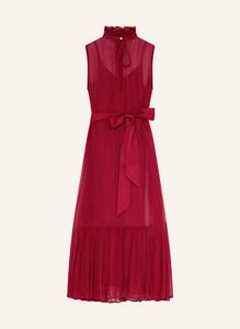 Платье с оборками Mrs & Hugs, красный