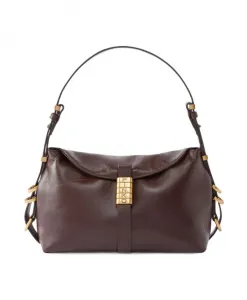 Красная и золотая сумка через плечо Pinko, красный