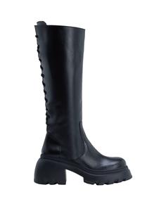 Ботинки Leather High Boots String Detail 8 By Yoox, черный