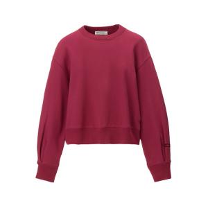 Худи женская с круглым вырезом Onitsuka Tiger, Burgundy