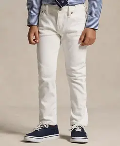 Джинсы Sullivan Slim Stretch для малышей и мальчиков Polo Ralph Lauren, белый