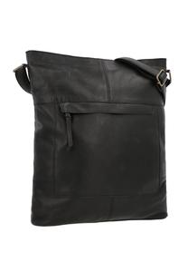 Сумка через плечо Maola Gusti Leder, гладкая черная