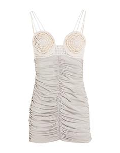 Мини-платье Magda Butrym, светло-серый