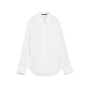 ELLE Рубашка Women's White Lapel Moderate