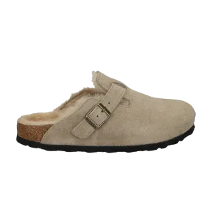 Кроссовки Birkenstock Wmns Boston Shearling Suede, Taupe